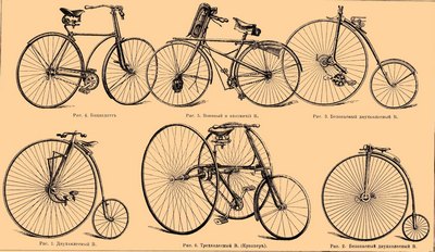 Еволюція велосипеда